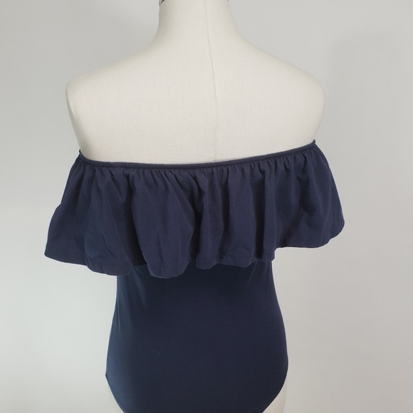 *sold* J. Crew Bodysuit Off Shoulder - Picture 7 of 9